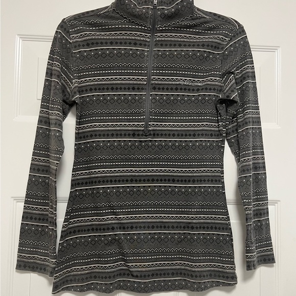 Columbia Women DRIFTING SNOW Half zip Pullover Top Sz XS - Picture 1 of 12